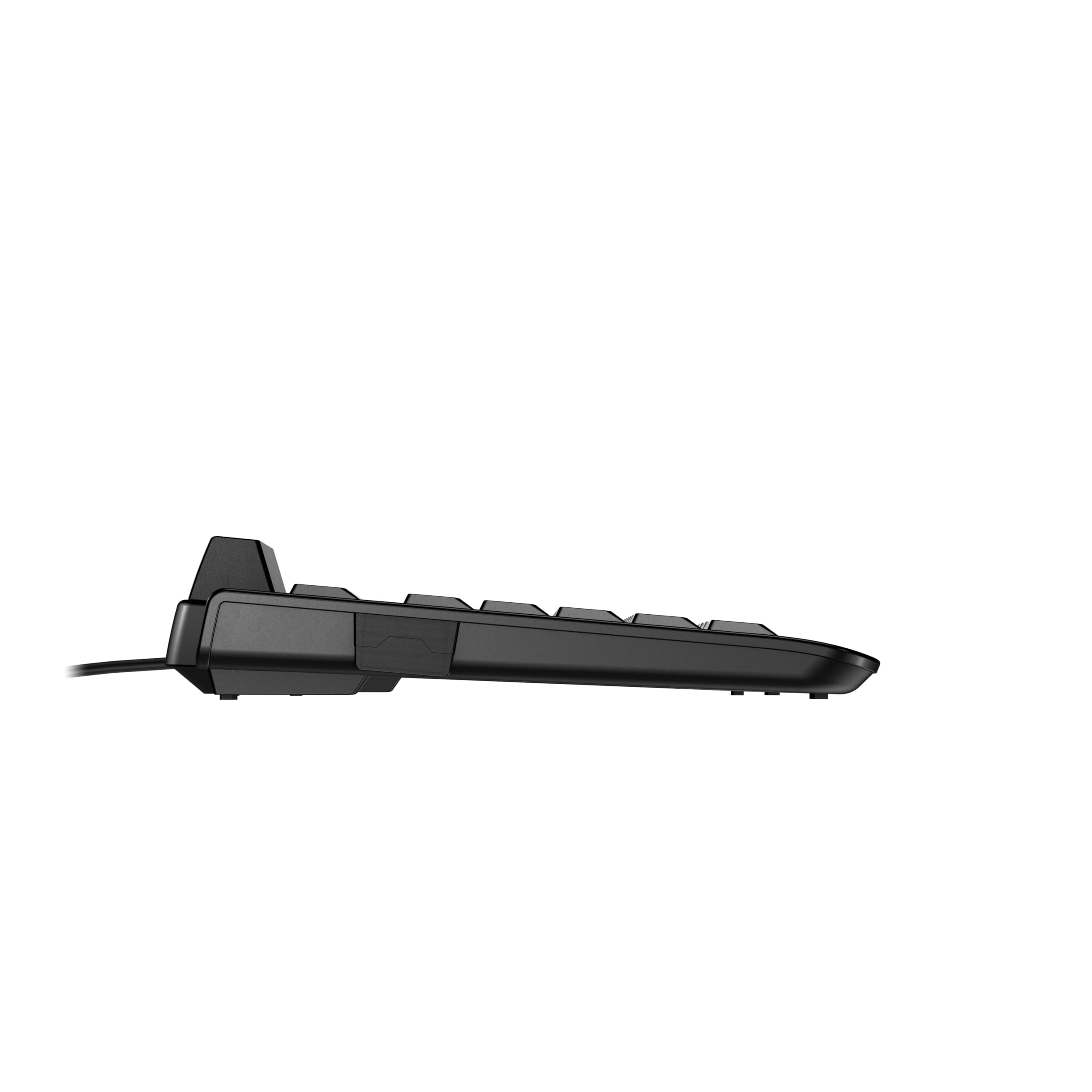 CHERRY KC 1000 SC, Kabelgebundene Security-Tastatur mit Smartcard-Terminal, Chipkartenleser, PIN-Eingabe, Tschechisches Layout (QWERTY), Blauer Engel, Schwarz