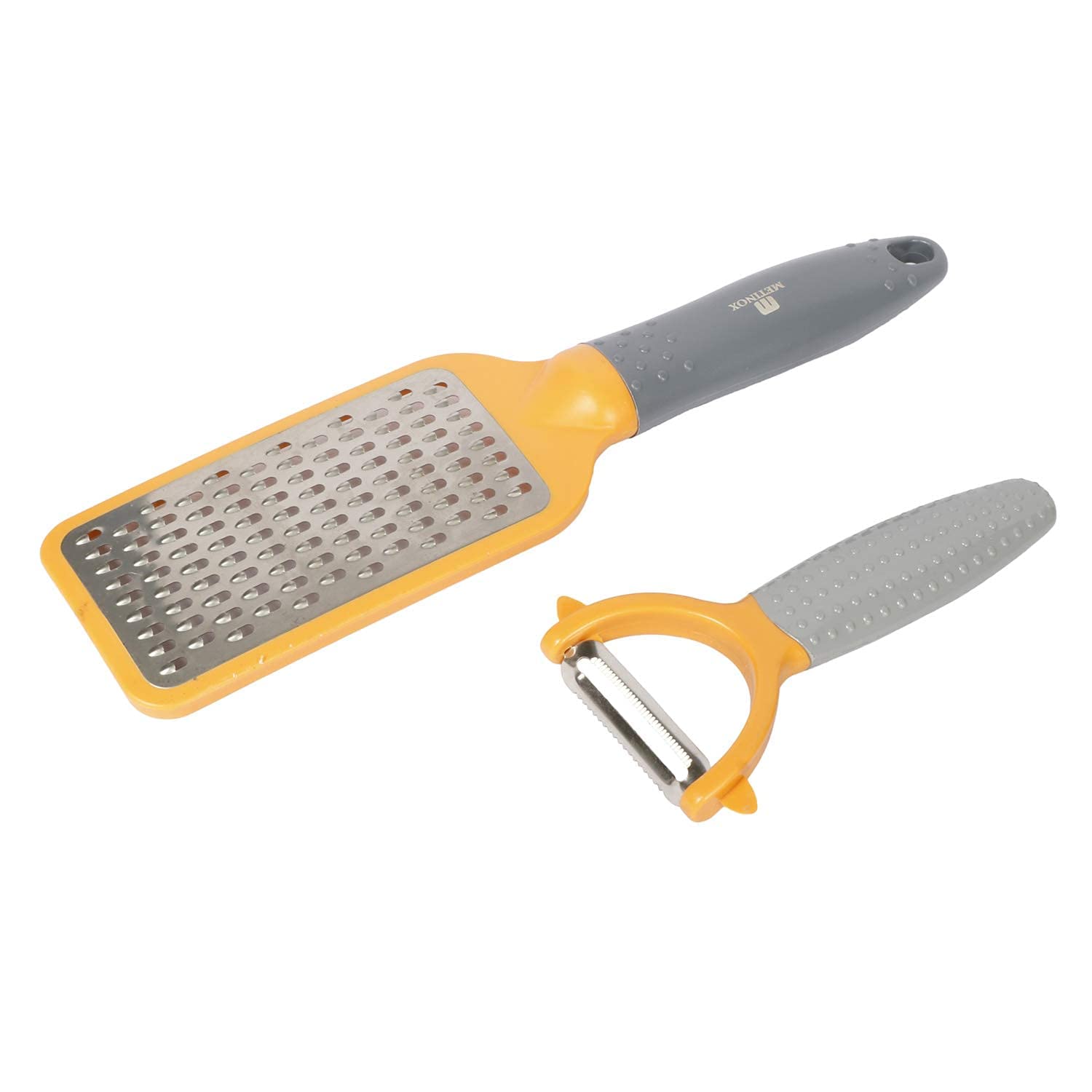 Buy METINOX Stainless Steel Combo of Hand Peeler & Grater for Kitchen