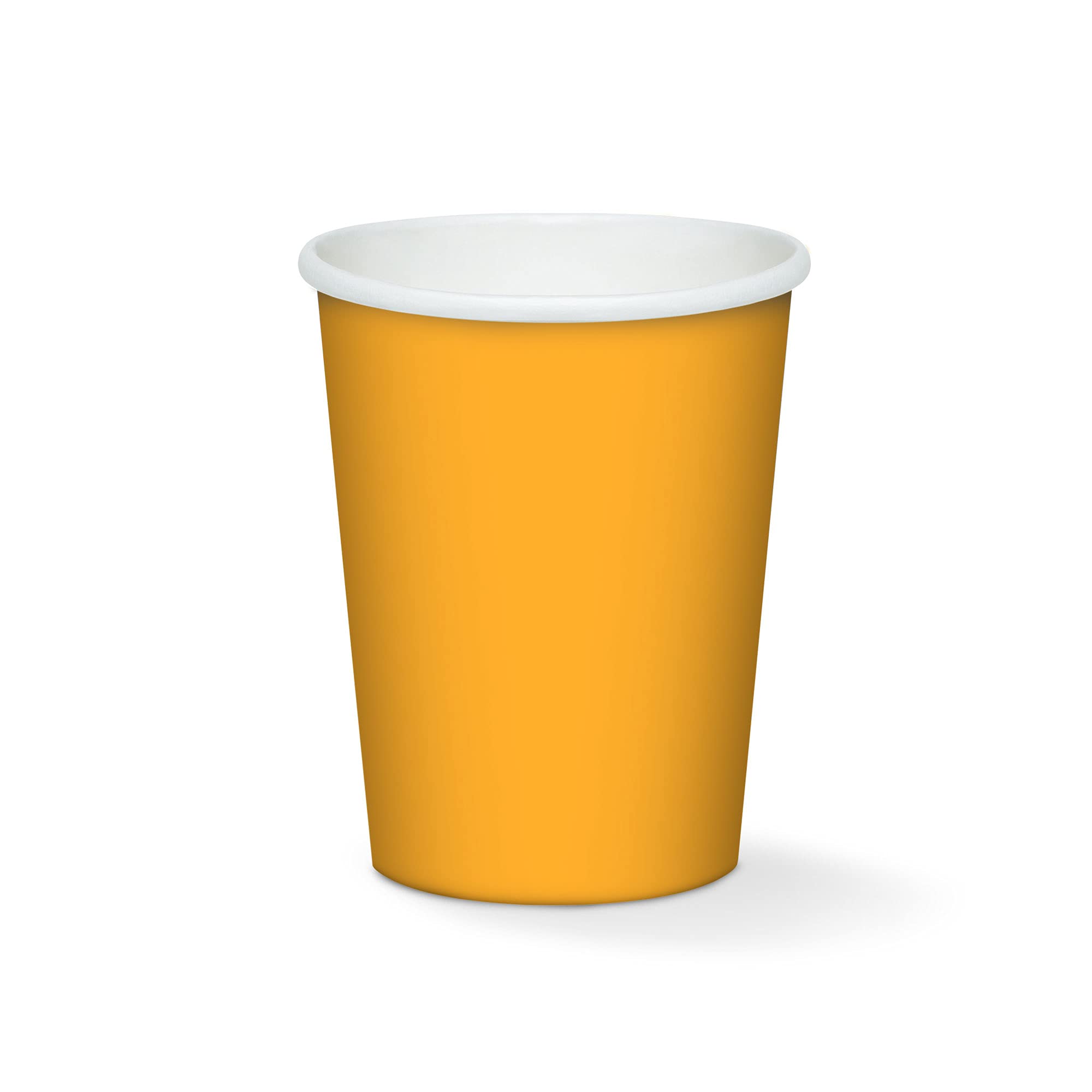 1600 bicchieri WEBIO BICCHIERE Bicchierini di carta da caffè in Cartoncino per bevande calde 75ml colore ARANCIO