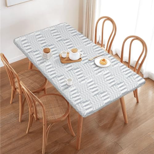 Nappe extensible design abstrait nappe de qualité pour table 122 cm
