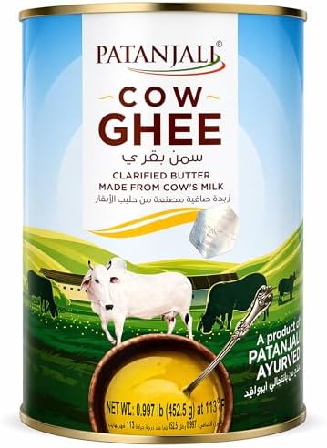 Patanjali Cow Ghee 452.5g / 0.997 lb