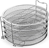 SICHEER Dehydrator Rack Stainless Steel Stand Accessories Compatible with Ninja Air Fryer 5.5QT Compatible with Ninja AF161 Max XL Air Fryer