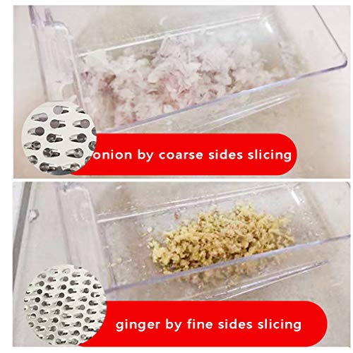 Box Cheese Grater, Cheese Graters,Vegetables Slicer, Food Chopper, Graters For Kitchen, Safe Stainless Steel 2 Sided, Vegetables Storage Container, Shredder For Cheeses #TOP1