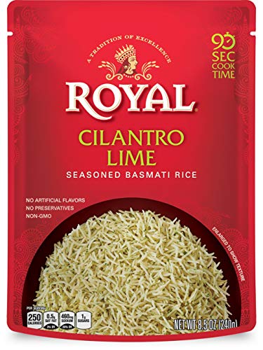 Royal - Cilantro Lime Seasoned Basmati Rice (Pack of Six) image 3