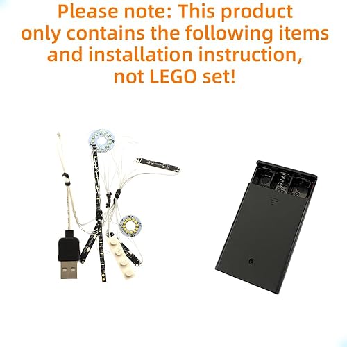 Miniatura 3 de GEAMENT Kit de luz LED compatible con Lego Botanical Garden - para amigos 41757 juego de modelos (juego de modelos no incluido)