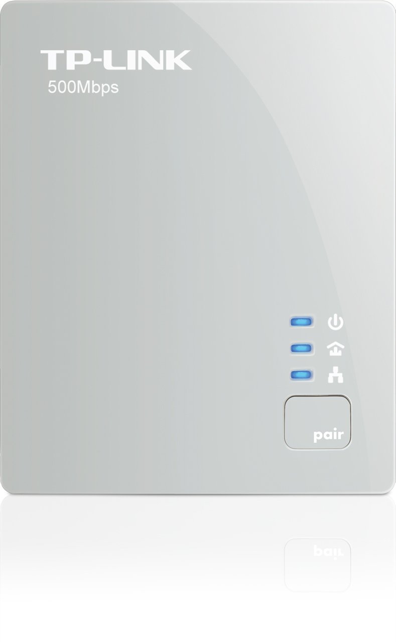 [Vecchio Modello] TP-Link TL-PA4010 Adattatore Nano Powerline AV500, 1 Porta Fast Ethernet, Bianco
