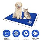 Kühlmatte für Haustiere Haustier Selbstkühlendes Pad Matte Bettmatten Komfort für Katzen und Hunde (M) – Bild 4