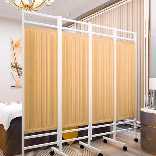 Cloison de confidentialité médicale pliable pour isoler les lits d'hôpitaux