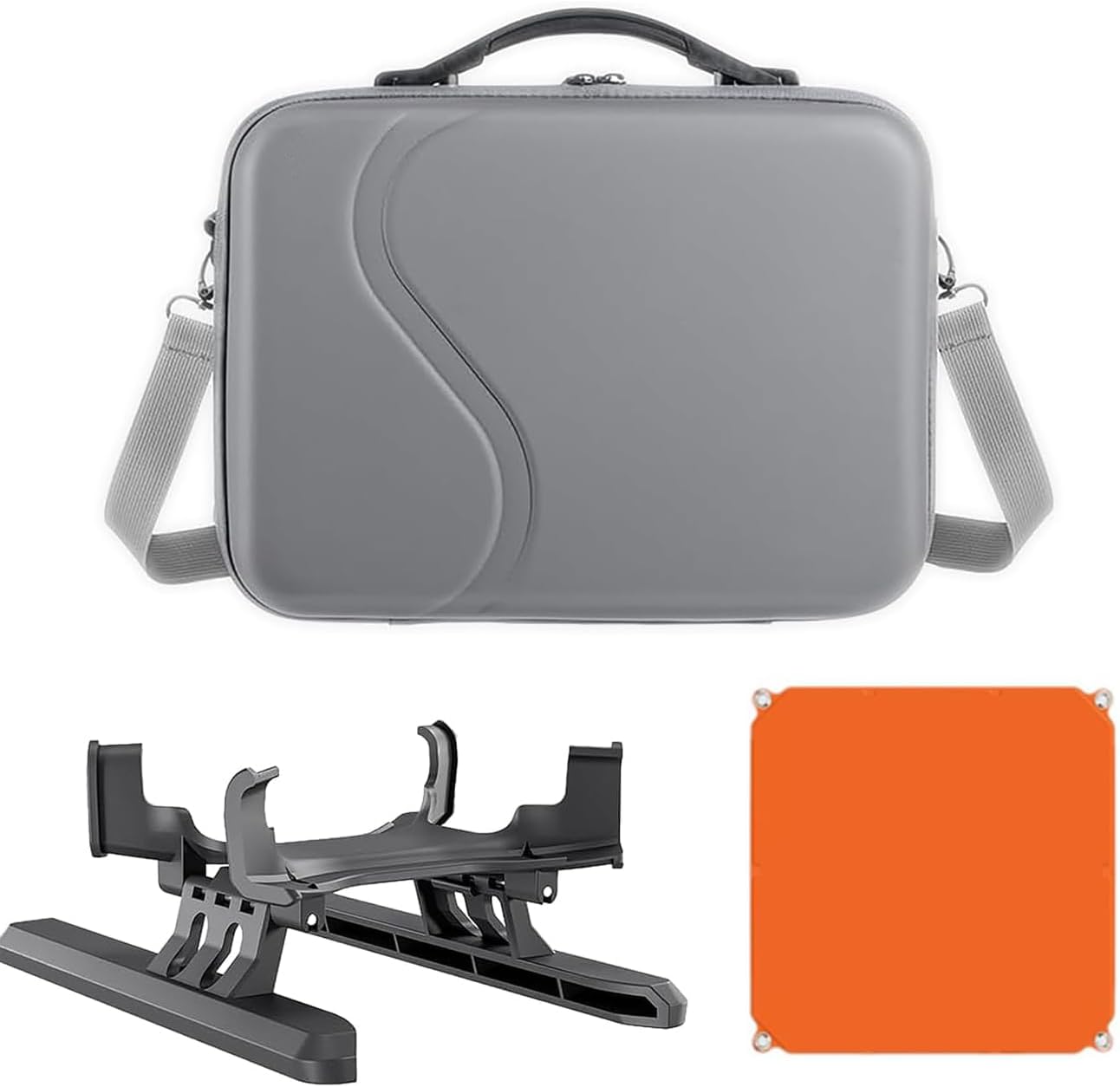 DJI Avata 2 Multiple Accessories, Waterproof and Robust Carry Backpack, Drone Landing Gear, Dirt-Resistant and Drone Landing Pad, for All DJI Avata 2 Models