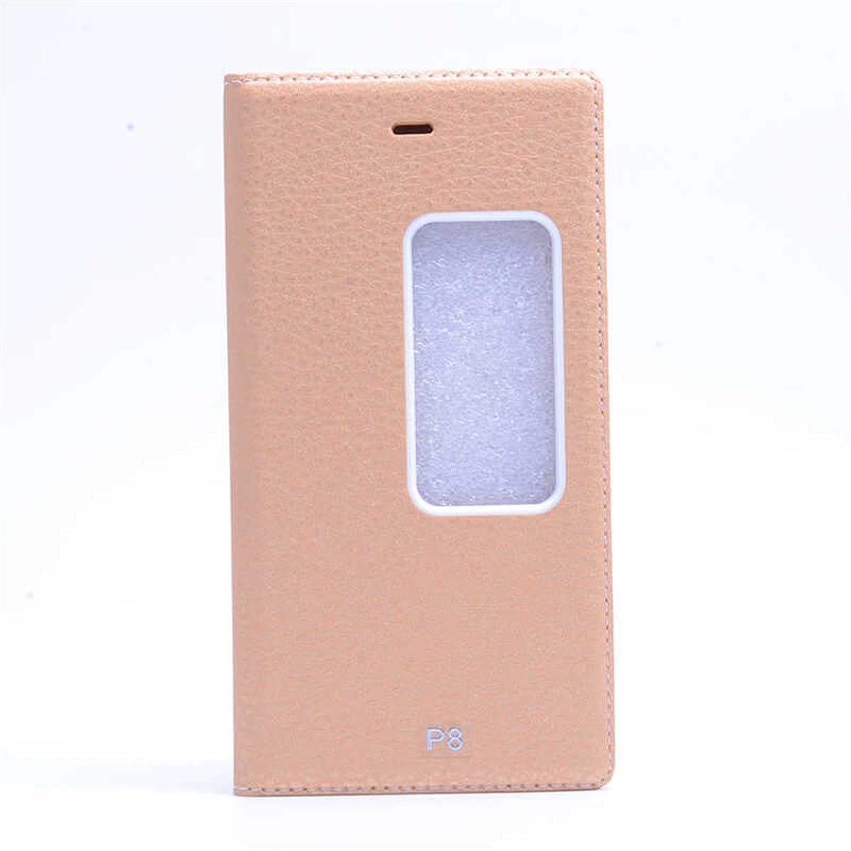 Zore 7462 Huawei P8 ile Uyumlu Kılıf, Dolce Case, Gold