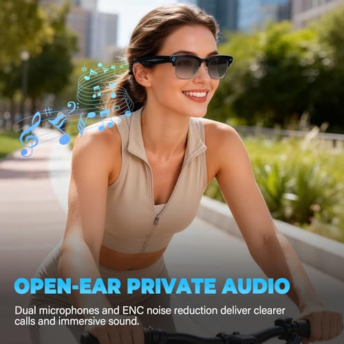 image for SGUKZF AI Smart Glasses with Camera, 4K EIS Anti-Shake Video & Photo C