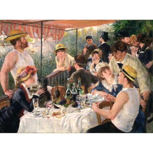 Toile Renoir Déjeuner à la fête du bateau pour vibrer face à l'art