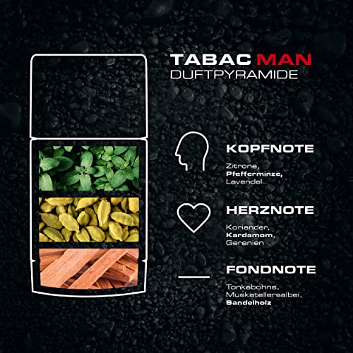 Tabac® Man | Vorteilspack: Deodorant Stick - kraftvoll-maskuliner Duft mit intensiv würziger Ausstrahlung | 3x 75g Deodorant Stick