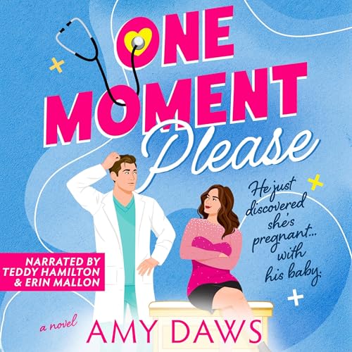 One Moment Please Audiolibro Por Amy Daws arte de portada