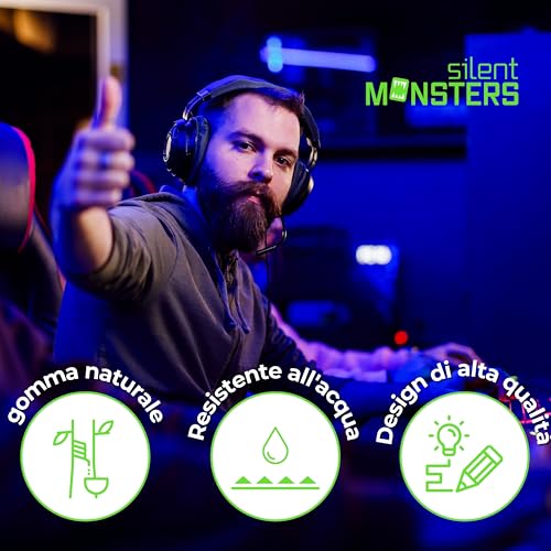 Tappetino Mouse 36 x 25 cm, Tigre, Bordo tagliato al laser, Durevoli, antiscivolo e silenzioso, gioco, ufficio, casa, lavabile, arrotolabile, Tappetini per il Gaming Mousepad - Mousepad - Immagine 3