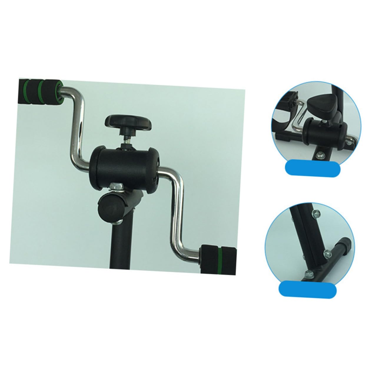 Cyclette Riabilitazione Anziani Nero Plastica Fitness Domestico