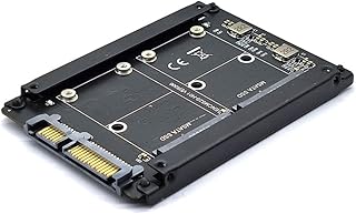 Hudefy MSATA to SATA3 Adapter Card MSATA to SATA Card Mini SATA SSD Solid State Drive to 6G Interface Conversion Card Adapter