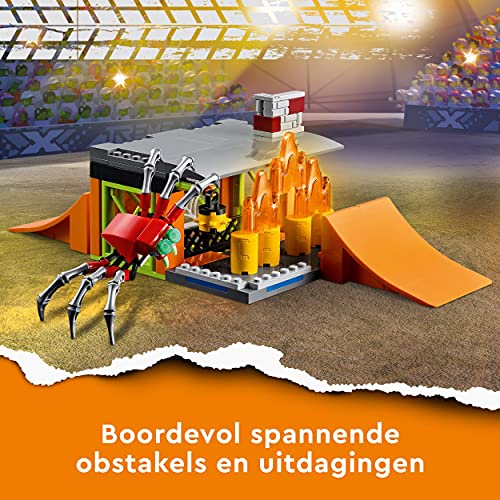 LEGO-60293-City-Stuntz-Stuntpark-Show-Bouwset-met-Motor-met-Vliegwielaandrijving-Schansen-Spinnenkooi-en-Racer-Minifiguur-Speelgoed-voor-Kinderen