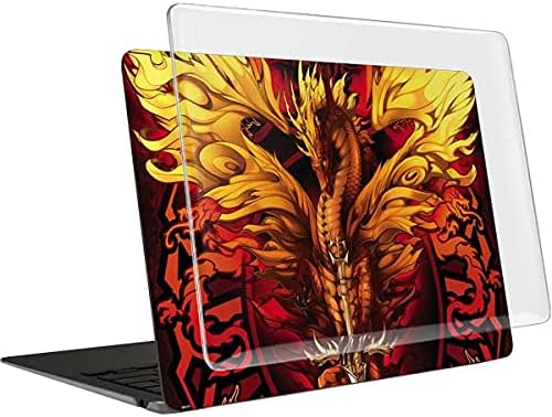 Skinit Case + Skin Compatible with MacBook Air 13in (2020) - Tate and Co. Fire Dragon Design