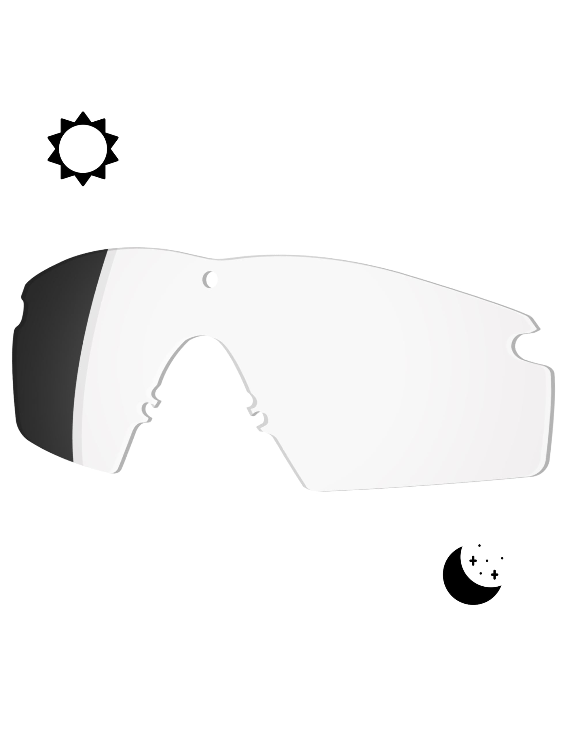 OSharp Lentes de repuesto para gafas de sol Oakley Si M Frame 2.0 OO9047, polarizadas HD, espejadas, protección UV y ajuste perfecto