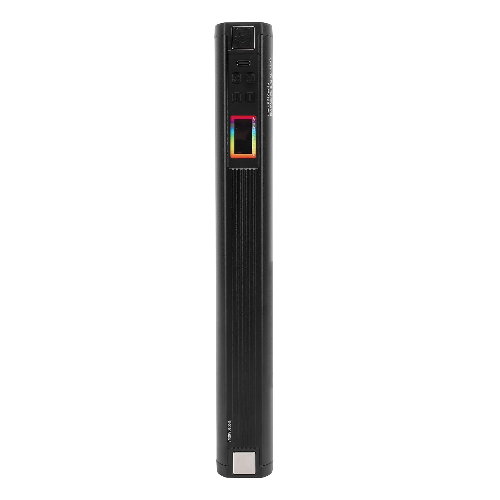 Tube LED RGB pour Vidéo et Photographie, Lumières Magnétiques à Main avec Vis de 1/4 Pouce, Température de Couleur 2700K à 6500K, Idéal pour Vidéo de Poche
