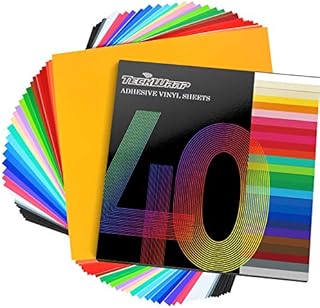 Holographic Opal Craft Vinyl 12" x 12" 7 Sheets/Pack for Craft Cutters,Sign Plotters