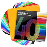 Vibrant Assorted Colors & Multipack Value Vinyl - This TeckWrap permanent vinyl multipack vinyl bundle includes 40 premium 12x12 vinyl sheets, featuring 12x12 adhesive vinyl blues, navy vinyl, blue permanent vinyl, yellow permanent vinyl, permanent v...