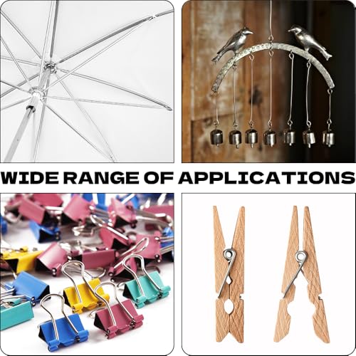 35 Stück Federstahldraht Edelstahl Draht 0,6mm Federstahl Gerade Draht 400mm Edelstahl-Federdraht Vollhartdraht Metallstab Hartdraht für DIY Handarbeiten Metallstäbe zum Basteln (0,6mm x 400mm)