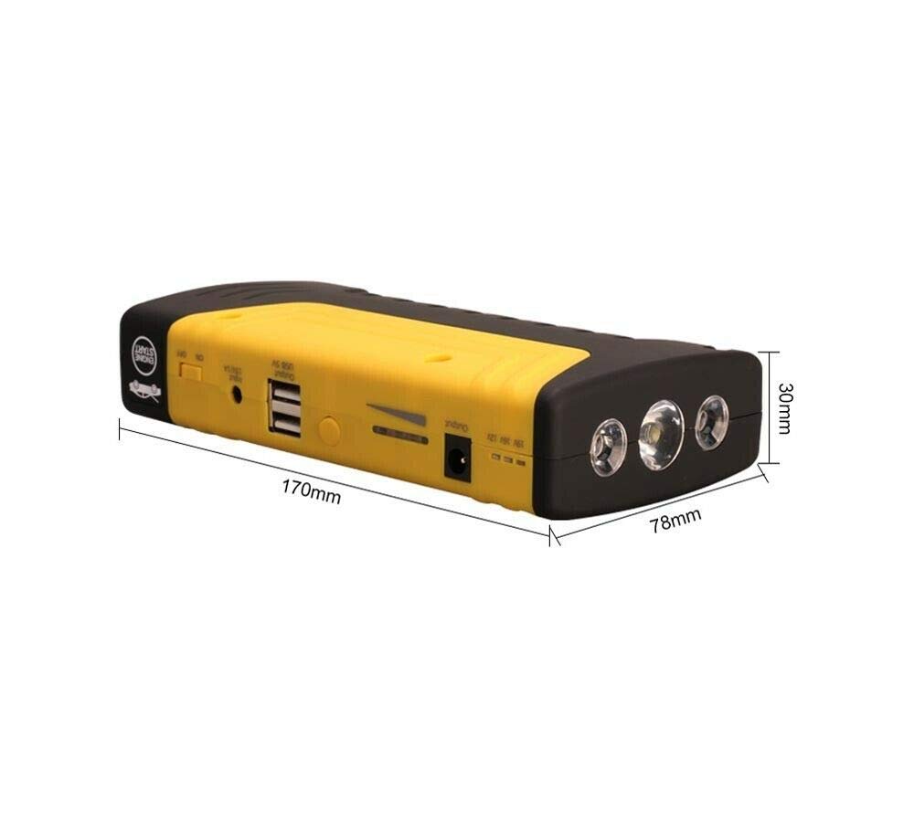 JUMP STARTER DI EMERGENZA AVVIATORE BATTERIE AUTO CAVI BATTERIA