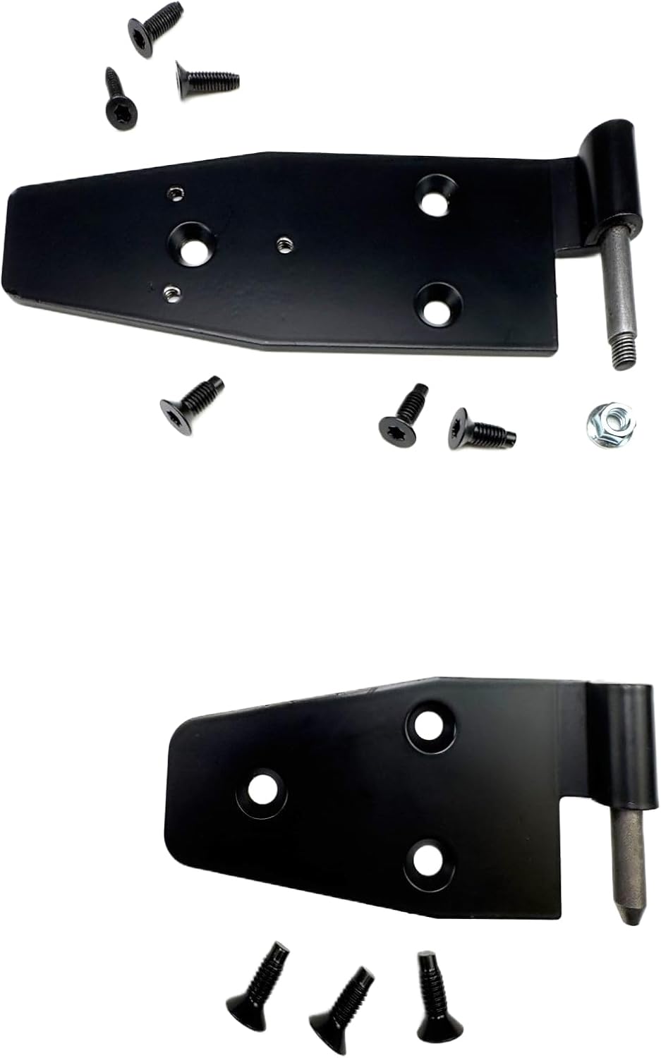 Full Door Hinge Set | Compatible with 1994-1995 Jeep Wrangler YJ | Meets OEM Specifications | Hinge & Mirror Hardware Included | Hinges are Counter Sunk | Same Thickness as OEM.