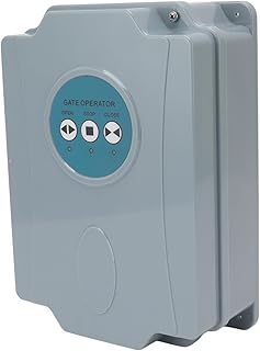 Electric Driveway Gate Operator, Gate Hardware Universal Double Door Gate Operator Remote Control Duty for Villa for Door Opener