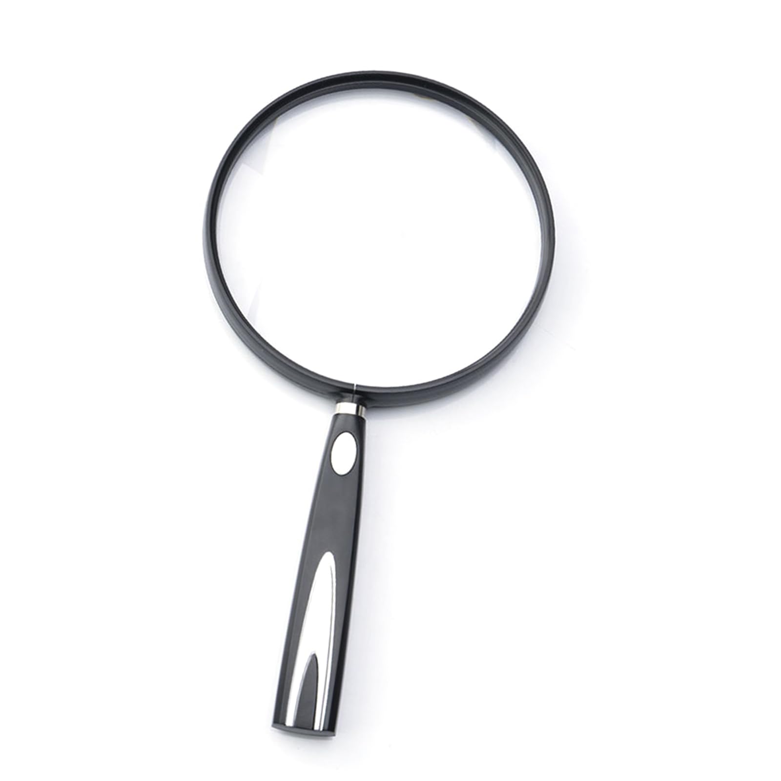 Tsophreniq 130Mm Diameter Optically Magnifier With 2 Time / 1.5 Time Enlargement Shatterproof Lens Antislip Grip For Detailed Observation Reading Nature Elderly Use Reading Magnifier
