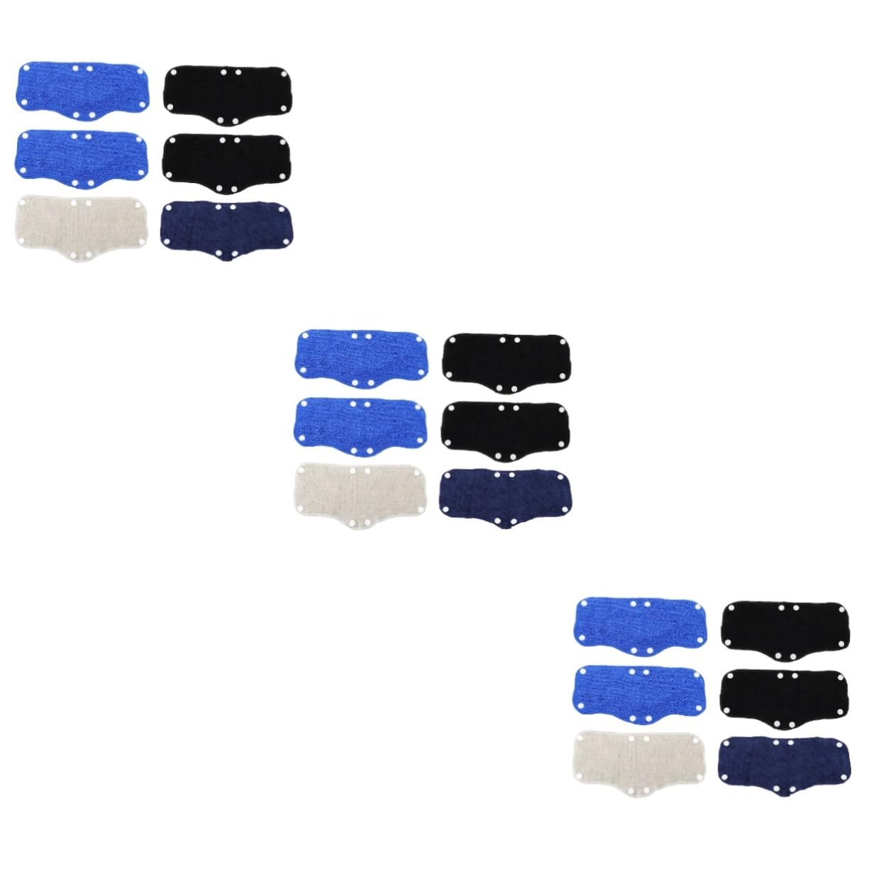 Bandeau anti-transpiration casque éponge 18 pièces pour bloquer la sueur du sport