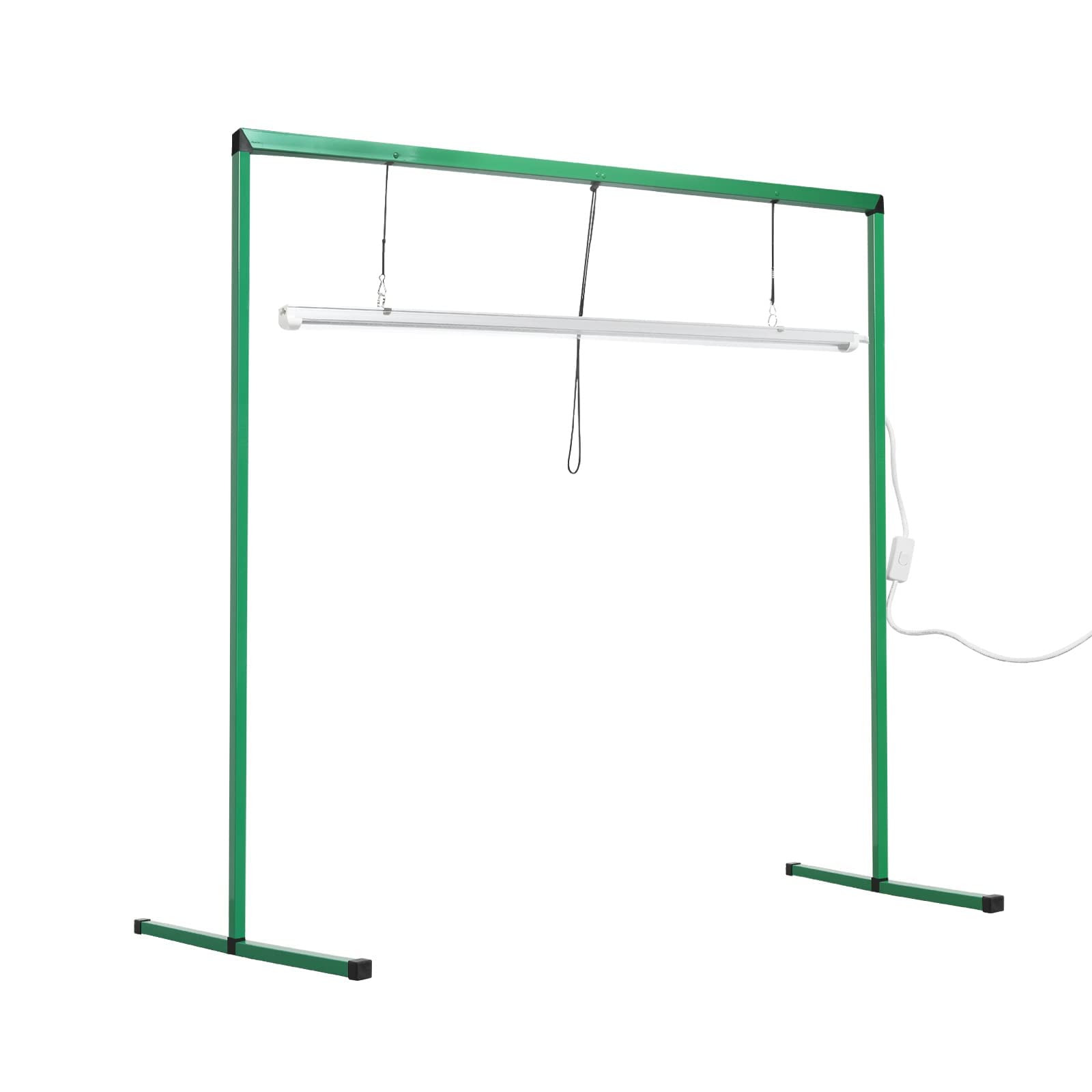 iPower 4-Feet LED Grow Light Stand for Indoor Plant Starting Seeds and Propagating Cuttings, Green