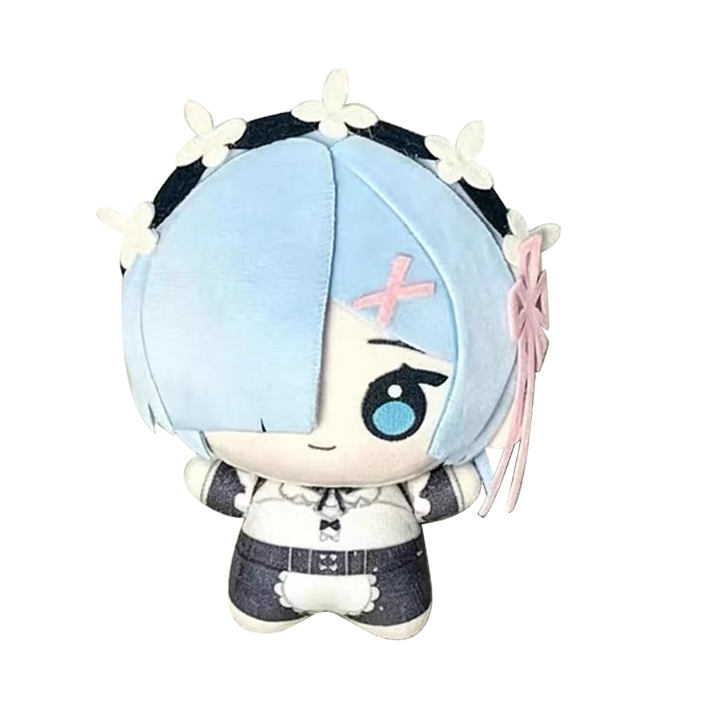 Anime Re:0 Plush Figure Pendant Remu/Ramu Stuffed Figure Pillow 10cm