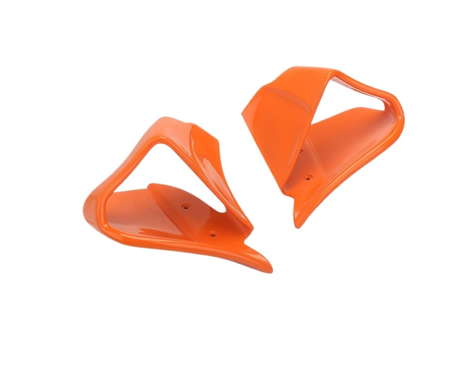 PBCGTFHJK Motorcycle Fairing Side Wings Motorcycle Fairing Fixed Wind Wing Fit for K-tm RC390 RC16 RC8C 2022-2025 Winglets fins Side Wind Wing Spoiler Motorcycle Wing Spoiler(Orange)
