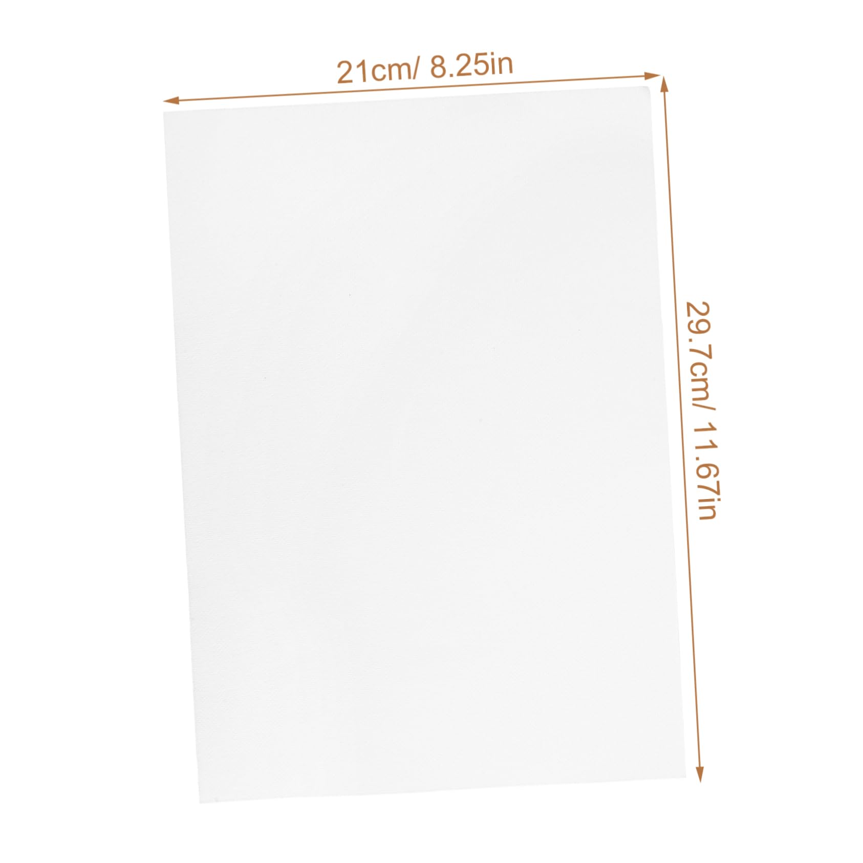 IWOWHERO DIY Embroidery Stabilizer Cuttable Water-Soluble Backing 6pcs Portable Embroidery Backing Sheets