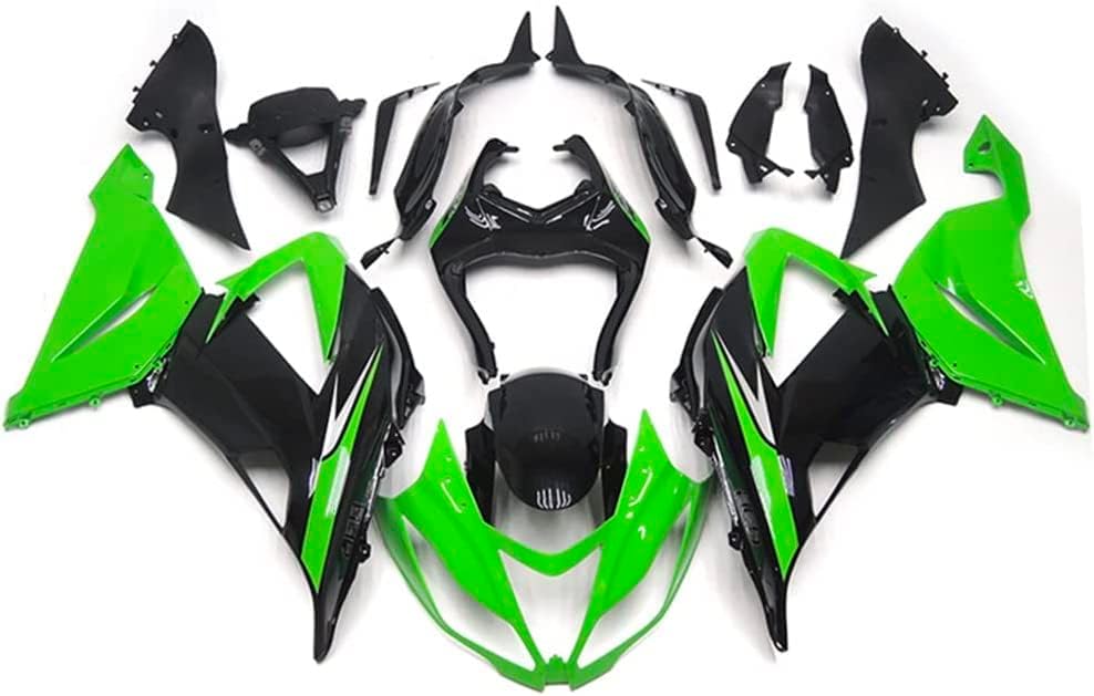 Kit de carenado de motocicleta de molde de inyección compatible con Kawasaki ZX6R 2013 2014 2015 2016 ZX636R carenado ABS carrocería de plástico 636
