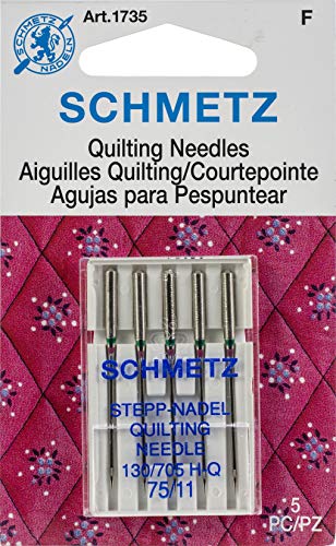 Schmetz Quilt Machine Needles 5/Pk- Size 11/75