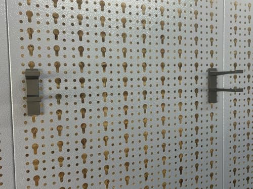 Ablage Lineal Wasserwaage Halterung für Lochwand passend für Küpper Lochwand und Eurolochung 45 mm Eurolochwand - Alle Lochwände - Systemhalter - Lochwand Zubehör Haken