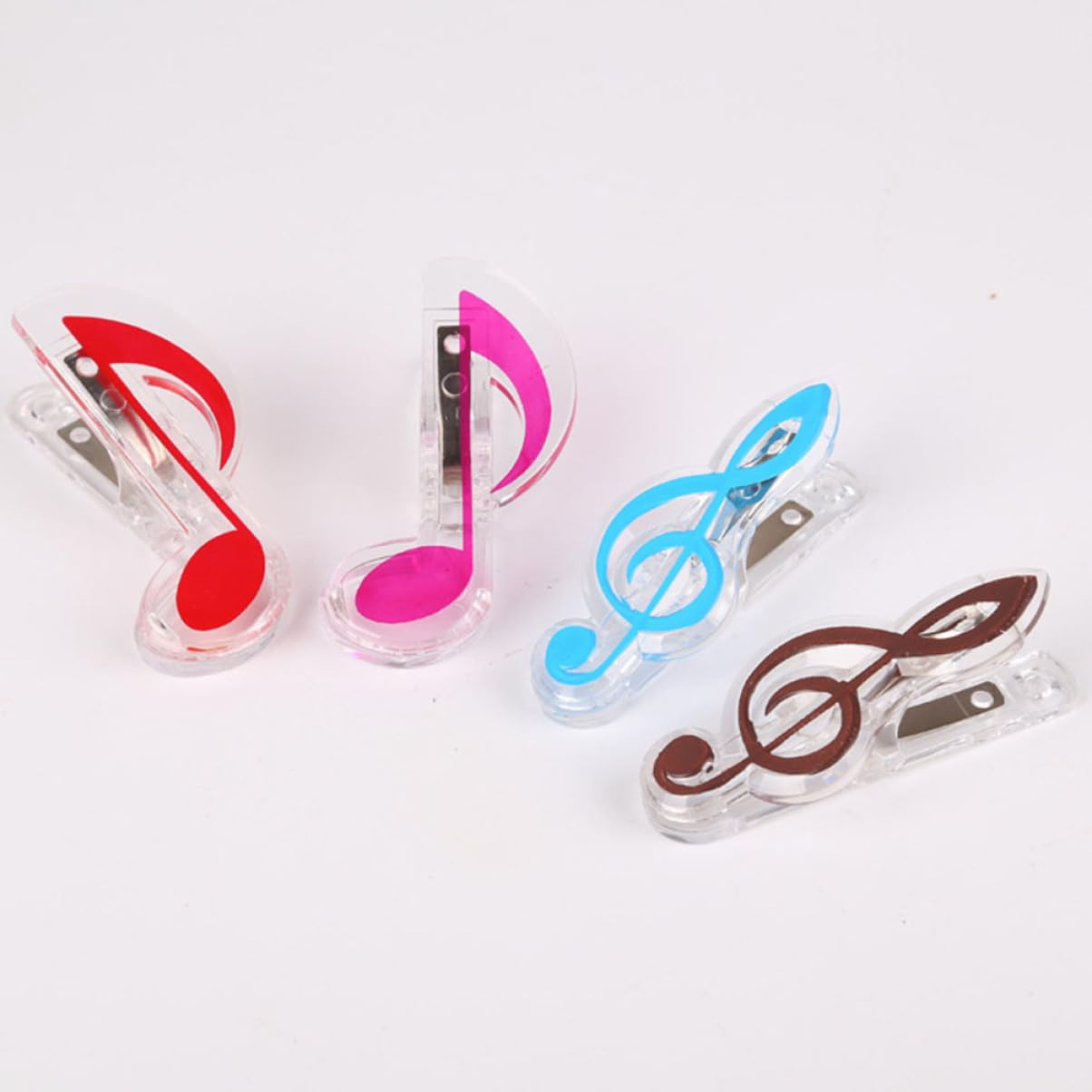 40stücke Teiliges Notenhalter Clips Für Musikbücher Praktische Klavier Notenklammern Farben Für Musiker Und Notenständer