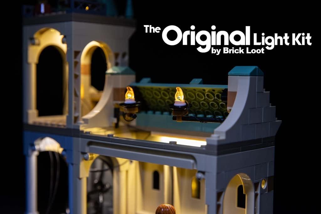 Brick Loot Deluxe LED Lighting Kit for Harry Potter 76387 Fluffy Encounter Set – Custom Lights to Enhance Your Wizarding World Display – Lego Set Not Included