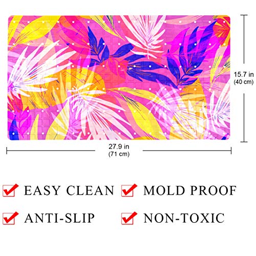 Alfombrilla antideslizante para bañera antibacteriana y libre de BPA 5
