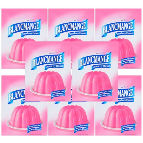 Blancmange Bundle With Pearce Duff Blancmange Strawberry Flavour 35g (8 pack)