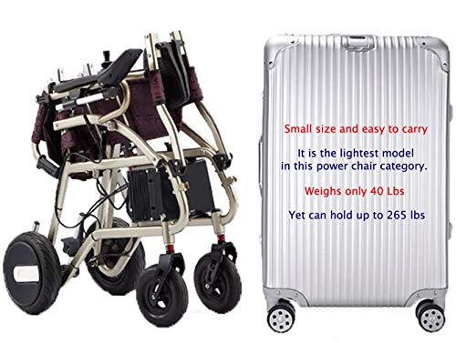 FOLD and Travel Lightweight wheelchairs for Adults Foldable Ultra Lightweight Electric Wheelchair Ca - //coolthings.us