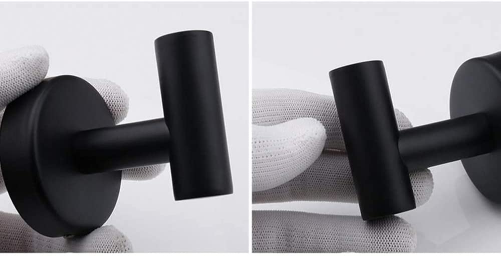 2 Uds, Gancho para Abrigo De Acero Inoxidable, Ganchos para Toallas De Baño Montados En La Pared, Percha, Gancho para Ropa, Armario, Armario, Puerta, Organizador Colgante