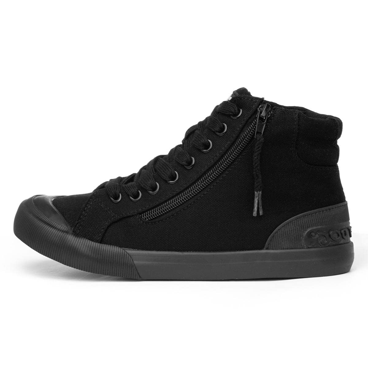 Rocket DogJazzin Hi Top Womens Black Canvas
