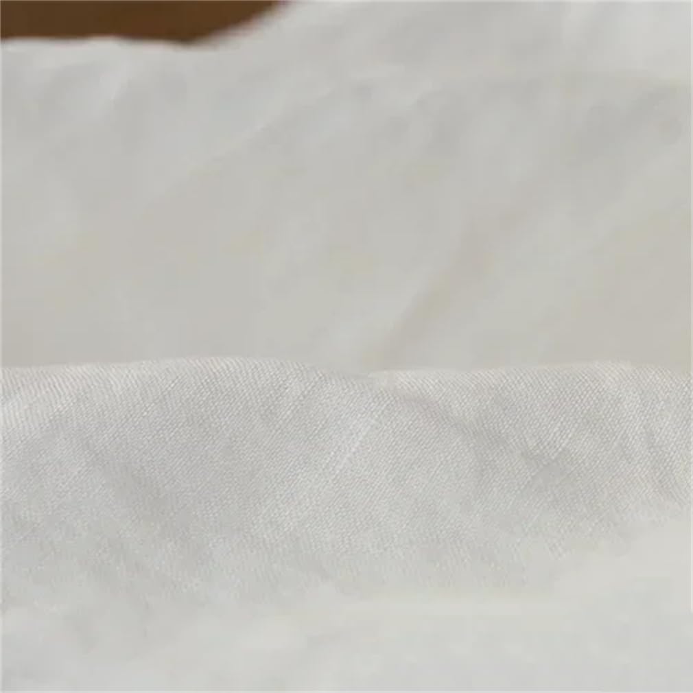 Tela de lino de algodón lavado para vestidos, tela por metro para coser bricolaje