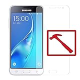 Protección Extrema - EXTREMADAMENTE RESISTENTE A LOS GOLPES Y ARAÑAZOS - La lámina de vidrio para Samsung Galaxy J3 (2016) proporciona una protección perfecta contra el uso extremo