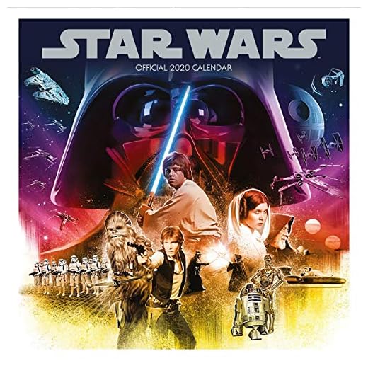 Star Wars Classic 2020 Calendar - Official Square Wall Forma